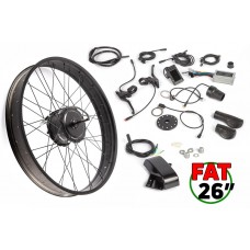 Мотор-колесо комплект SKN 48V 500W LCD 26"*4.0(FAT) задний Мотор-колесо комплект SKN 48V 500W LCD 26"*4.0(FAT) задний