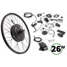 Мотор-колесо комплект Gelbert 48V 1000W LCD 26" задний Мотор-колесо комплект Gelbert 48V 1000W LCD 26" задний