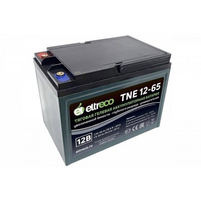 Тяговый аккумулятор Eltreco TNE12-65 (12V58A/H C3)