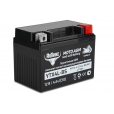 Аккумулятор стартерный для мототехники Rutrike YTX4L-BS (12V/4Ah) (UTX4L-BS, CT 1204, MT 12-4) Аккумулятор стартерный для мототехники Rutrike YTX4L-BS (12V/4Ah) (UTX4L-BS, CT 1204, MT 12-4)