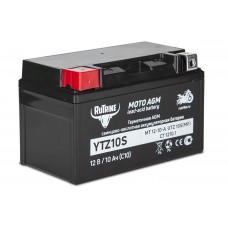 Аккумулятор стартерный для мототехники Rutrike YTZ10S (12V/10Ah) (UTZ10S, CT 1210.1, MT 12-10-A)