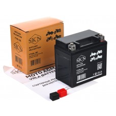 Аккумулятор стартерный для мототехники SKN YTX5L-BS (12V/5Ah/80A) [UTX5L-BS, CT1205, YT5L-BS]