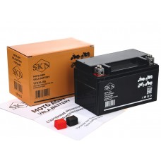 Аккумулятор стартерный для мототехники SKN YTX7A-BS (12V/7Ah/105A) [UTX7A-BS, CT 1207, MT 1207]