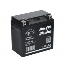 Аккумулятор стартерный для мототехники SKN YTX14L-BS (12V/12Ah/200А) [CT1214, YB14L-A2]