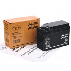 Аккумулятор стартерный для мототехники SKN YTX4A-BS (12V/2,5Ah/45A) [YTR4A-BS, CT 12026]