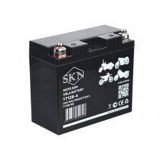 Аккумулятор стартерный для мототехники SKN YT12B-4 (12V/10Ah/155A) [CT 1212.1, YT12B-BS]