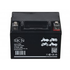 Аккумулятор стартерный для мототехники SKN YTX4L-BS (12V/4Ah/50A) [UTX4L-BS, CT 1204, MT 12-4]