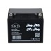 Аккумулятор стартерный для мототехники SKN YTX12-BS (12V/12Ah/180A) [CT 1212, YB14L-A2, YB10L-B]