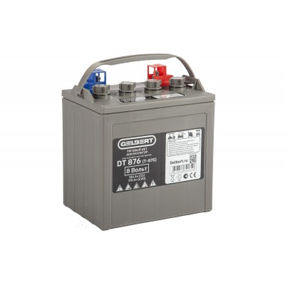 Тяговый WET аккумулятор Gelbert DT876 (T-875) 8V145A/H C5
