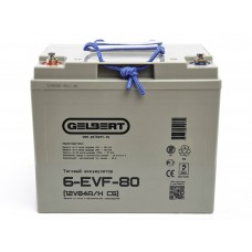 Тяговый аккумулятор Gelbert 6-EVF-80 (12V84A/H C5)