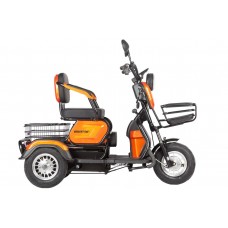 Пассажирский Электротрицикл Rutrike Gelbert Caf 48V/60V 600Вт купить с доставкой. Трицикл для взрослых