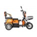 Пассажирский Электротрицикл Rutrike Gelbert Caf 48V/60V 600Вт купить с доставкой. Трицикл для взрослых