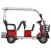 Пассажирский Электротрицикл Rutrike Gelbert Hara 48V/60V 600Вт купить с доставкой. Трицикл для взрослых