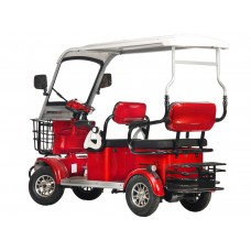 Пассажирский Электротрицикл Rutrike Gelbert Hara 48V/60V 600Вт купить с доставкой. Трицикл для взрослых
