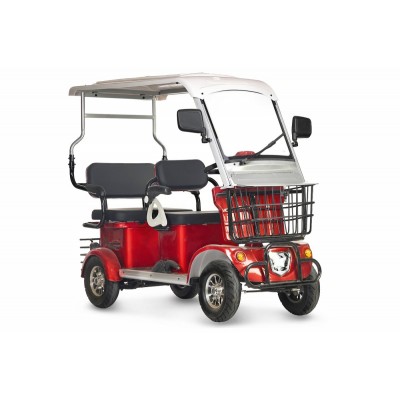 Пассажирский Электротрицикл Rutrike Gelbert Hara 48V/60V 600Вт купить с доставкой. Трицикл для взрослых