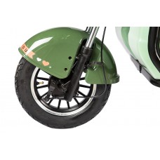 Пассажирский Электротрицикл Rutrike Gelbert Kang 48V/60V 800Вт купить с доставкой. Трицикл для взрослых