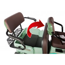 Пассажирский Электротрицикл Rutrike Gelbert Kang 48V/60V 800Вт купить с доставкой. Трицикл для взрослых