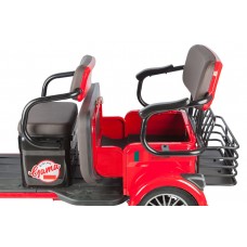 Пассажирский Электротрицикл Rutrike Gelbert Kappa 48V/60V 650Вт купить с доставкой. Трицикл для взрослых