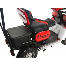 Пассажирский Электротрицикл Rutrike Gelbert Lich 48V/60V 600Вт купить с доставкой. Трицикл для взрослых