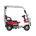 Пассажирский Электротрицикл Rutrike Gelbert Lich 48V/60V 600Вт купить с доставкой. Трицикл для взрослых