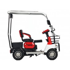 Пассажирский Электротрицикл Rutrike Gelbert Lich 48V/60V 600Вт купить с доставкой. Трицикл для взрослых