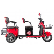 Пассажирский Электротрицикл Rutrike Gelbert Kappa 48V/60V 650Вт купить с доставкой. Трицикл для взрослых