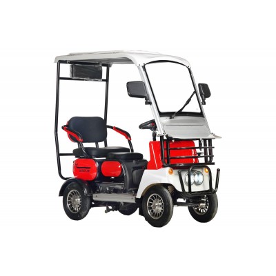 Пассажирский Электротрицикл Rutrike Gelbert Lich 48V/60V 600Вт купить с доставкой. Трицикл для взрослых