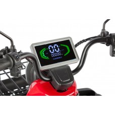 Пассажирский Электротрицикл Rutrike Gelbert Kappa 48V/60V 650Вт купить с доставкой. Трицикл для взрослых