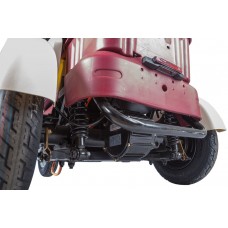Пассажирский Электротрицикл Rutrike Gelbert Mercury 48V/60V 650Вт купить с доставкой. Трицикл для взрослых