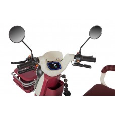 Пассажирский Электротрицикл Rutrike Gelbert Mercury 48V/60V 650Вт купить с доставкой. Трицикл для взрослых