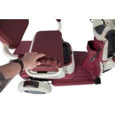Пассажирский Электротрицикл Rutrike Gelbert Mercury 48V/60V 650Вт купить с доставкой. Трицикл для взрослых