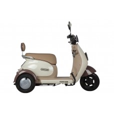 Пассажирский Электротрицикл Rutrike Gelbert Ogma 48V/60V 650Вт купить с доставкой. Трицикл для взрослых