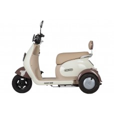 Пассажирский Электротрицикл Rutrike Gelbert Ogma 48V/60V 650Вт купить с доставкой. Трицикл для взрослых