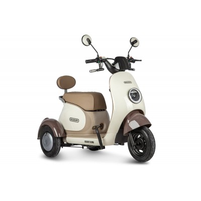 Пассажирский Электротрицикл Rutrike Gelbert Ogma 48V/60V 650Вт купить с доставкой. Трицикл для взрослых