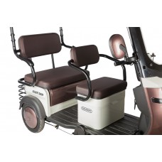 Пассажирский Электротрицикл Rutrike Gelbert Sarin 48V/60V 1000Вт купить с доставкой. Трицикл для взрослых