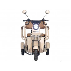 Пассажирский Электротрицикл Rutrike Gelbert Atlas 48V/60V 600Вт купить с доставкой. Трицикл для взрослых