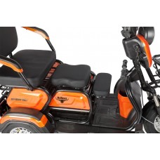 Пассажирский Электротрицикл Rutrike Gelbert Caf 48V/60V 600Вт купить с доставкой. Трицикл для взрослых
