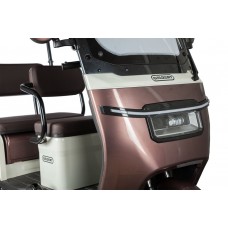 Пассажирский Электротрицикл Rutrike Gelbert Sarin 48V/60V 1000Вт купить с доставкой. Трицикл для взрослых