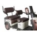 Пассажирский Электротрицикл Rutrike Gelbert Sarin 48V/60V 1000Вт купить с доставкой. Трицикл для взрослых