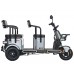 Пассажирский Электротрицикл Wanshida U1-X 60V 800Вт купить с доставкой. Трицикл для взрослых
