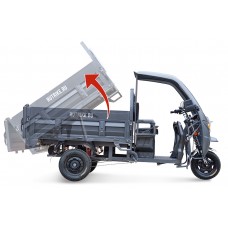 Грузовой электрический трицикл Rutrike D5 КАБИНА гидравлика 1700 60V1200W