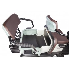 Пассажирский Электротрицикл Rutrike Gelbert Beta 48V/60V 800Вт купить с доставкой. Трицикл для взрослых