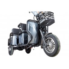 Пассажирский Электротрицикл Rutrike Gelbert Tuban 48V/60V 600Вт купить с доставкой. Трицикл для взрослых
