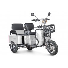 Пассажирский Электротрицикл Rutrike Gelbert Tuban 48V/60V 600Вт купить с доставкой. Трицикл для взрослых