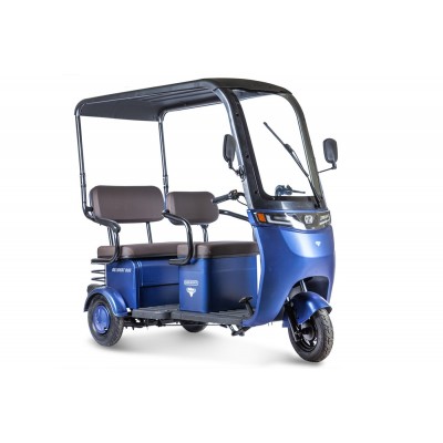 Пассажирский Электротрицикл Rutrike Gelbert Bos 48V/60V 800Вт купить с доставкой. Трицикл для взрослых