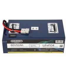 Литиевый тяговый аккумулятор Gelbert LiFePO4 (60V/52Ah/80A/3,120Wh) BT/Display