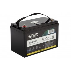 Литиевый тяговый аккумулятор Gelbert LiFePO4 (24V/60Ah/80A/1,440Wh) BT/Display